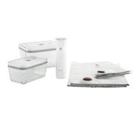Set complet sous vide 7 pièces Verre Fresh & Save Blanc G