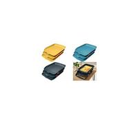 Leitz Set corbeilles à courrier Cosy A4 polystyrène gris – Lot de 3
