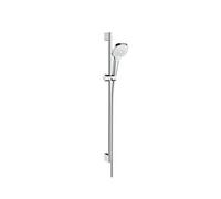 Set Croma Select E 110 Vario EcoSmart / Unica'C 0,90m blanc chromé Hansgrohe
