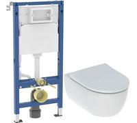 Set cuvette de WC Geberit iCon 503.233.00.1, châssis encastré Geberit Duofix 111.170.00.2