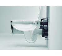 Set cuvette de WC Roca Gap A34647L000, abattant de WC Roca Gap Square A801472003