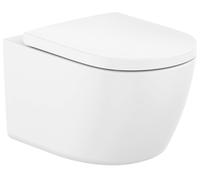 Set cuvette de WC Roca Meridian A346747S00, abattant de WC Roca Meridian A801F92001