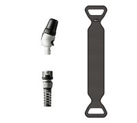Set d’accessoires FITT - Pistolet, raccord et support de tuyau ; Raccord compatible avec les tuyaux FITT Force, Kiuma et NTS, diamètres 1/2" et 5/8".