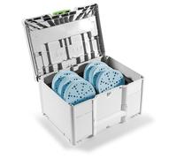 Festool Festool Systainer³ pour abrasifs SYS-STF D150 GR-Set Grenat Quantité:1