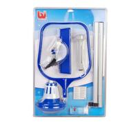 Set d'accessoires piscine - BESTWAY - Kit complet - Épuisette - Flotteur pour capsules d'hygiène - Thermomètre