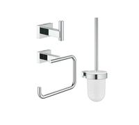 Set d'accessoires pour WC ESSENTIALS CUBE GROHE 40757001 - Chrome