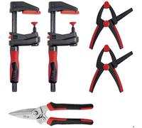 SET d'action avec outils de serrage et de coupe pour de nombreuses possibilités d'utilisation Bessey SET1-A Envergure m