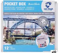 Set d'aquarelle Talens Van Gogh multicolore (10 pièces)