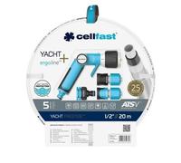 Set d'arrosage de jardin - 1/2" - 20 M Yacht Prestige - CELLFAST ATSV Blanc