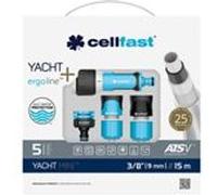 Set d'arrosage de jardin - 3/8" - 15 M Yacht Mini - CELLFAST ATSV Blanc Blanc G