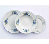 Set d'assiettes Thun Bernadotte, 18 pièces