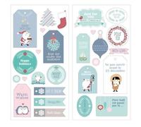 Set D'autocollants Xl 'my Little Xmas- Père Noël' D'artemio