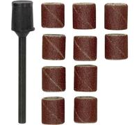 Set de 10 bandes abrasive et 1 porte-outil