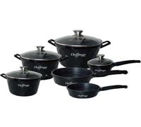 Set de 10 casseroles - noir