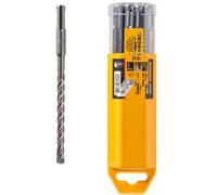 Set de 10 forets SDS Plus 8x100x160mm - Tête en carbure pour béton armé - DEWALT - DT8965-QZ
