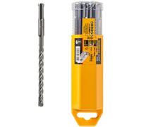 Set de 10 forets SDS Plus 8x100x160mm - Tête en carbure pour béton armé - DEWALT - DT8965-QZ
