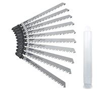 Set de 10 Lames de Scie à Flèche, T301CD T - Handle 116 mm Lames de Scie à Flèche, Longue Lame de Scie à Flèche Rapide pour Bois et Métal