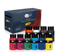 Artina Set de 10 peintures acryliques 500 ml Acrylique Haute pigmentation