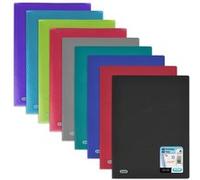 Protège-documents osmose Oxford polypropylène A4 40 pochettes - 80 vues - assorti