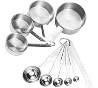 Set de 10 ustensiles de mesure cuisine - doseurs précis en grammes et ml