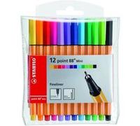 Set de 12 feutres Stabilo Mini Point 88 G
