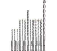 Set de 12 forêts pour marteau perforateur SDS-PLUS Drill