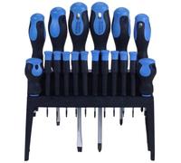 Set de 18 tournevis professionnels avec support