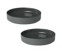 Set de 2 assiettes creuses Pilar H 4cm / Ø 20cm