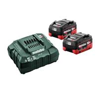 Set de 2 batteries 18 V de 5.5 Ah avec chargeur - METABO 685122000