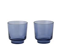 Set de 2 boires du verre 20cl Raise H 8cm x Ø 5.3cm