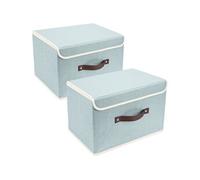 Set de 2 boîtes de rangement pliables Aqua Spring