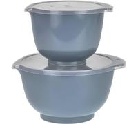 Set de 2 bols à mélanger Rosti avec couvercle « Margrethe » nouveau gris bleu (dusty blue) 1,5+3,0 L