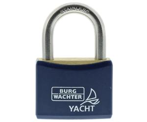 Set de 2 cadenas - BURG WACHTER - DUO 460 Ni 40 SB - Inox marin, double verrouillage