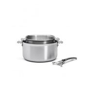 Set de casseroles ALCHIMY LOQY, 2 pc, argent, acier inoxydable, de Buyer