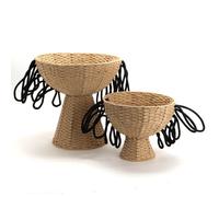 Set de 2 coupes franges