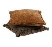 Amadeus Coussin décoratif géométrique - Kaki