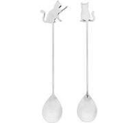 Set de 2 cuillères à café - Catuccino Argent - Pylones Argent G