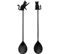 Set de 2 cuillères à café - Catuccino Noir - Pylones Noir G