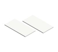 Set de 2 étagères Nex Pur Office 75x40cm