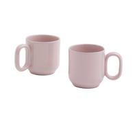 Set de 2 gobelets avec anse Barro LxWxH 8x8x8.4cm