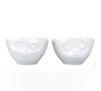 Set de 2 mini-bols en porcelaine Bisou et Malicieux 100 ml