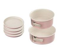 Set de 2 moules à manqué et moules pour layer cake - DR OETKER - Rétro - 18 et 20 cm
