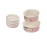 Set de 2 moules à manqué et moules pour layer cake - DR OETKER - Rétro - 18 et 20 cm