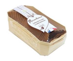 Set de 2 moules cake Mirontaine en bois 21 cm Beige G
