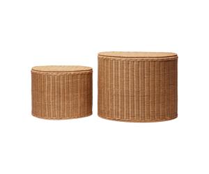 Set de 2 panier de rangement Willora 1x LxWxH: 41x36x51.5cm/ 1x LxWxH: 14.2x16.1x20.3cm