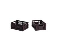 HAY HAY Colour Crate Mini 13x17 cm. lot de 2 Bordeaux