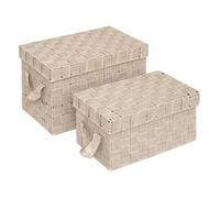 Set de 2 paniers Lise beige