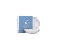 Set de 2 Petites assiettes creuses grignotées 18cm