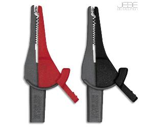 Set de 2 pinces crocodiles - CIMCO 111480