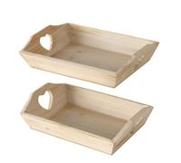 Set de 2 plateaux cœur LivingActive Herz